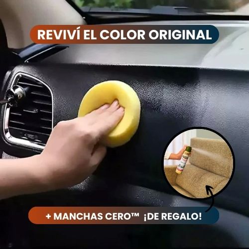 Restaurador Black™ + ¡Manchas Cero™ de regalo! 🎁 |Renová el brillo y apariencia de tu auto en 5 minutos