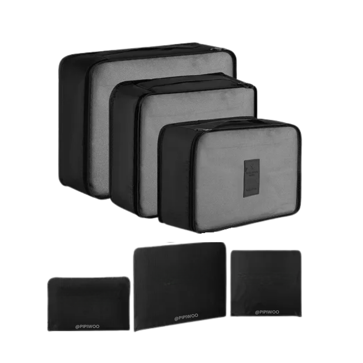 Kit Organizador Woo™ x 6 | Solución inmediata para viajes sin estrés y desorden