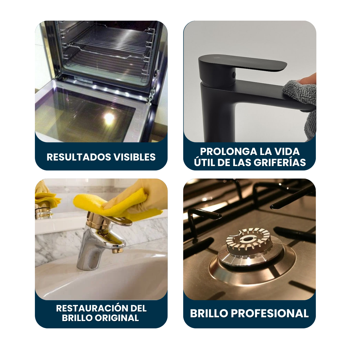 Kit Limpieza Fácil™ - Elimina grasa, manchas y sarro en minutos