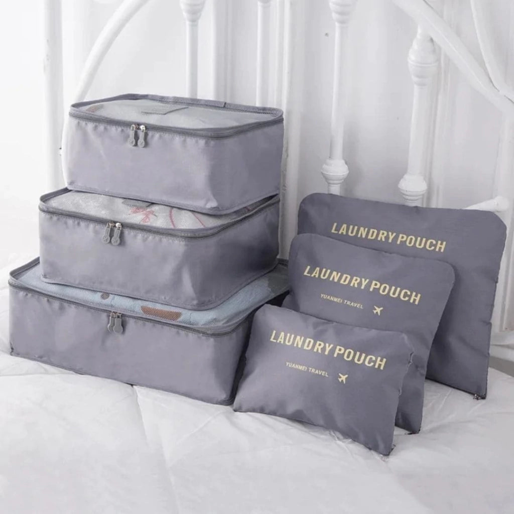 Kit Organizador Woo™ x 6 | Solución inmediata para viajes sin estrés y desorden