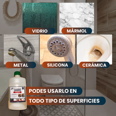 Kit Sarro Cero™ x 500 ml - 3x1 🔥| Eliminá manchas imposibles en minutos y previene la reaparición