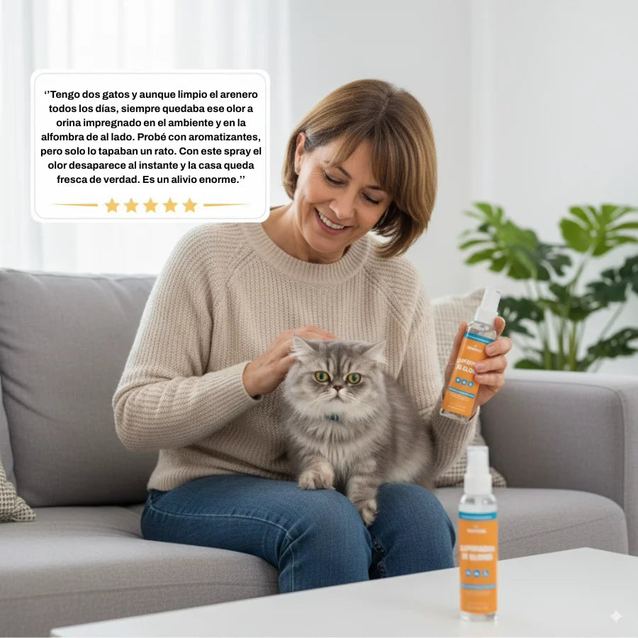 Pipi Cero™ Spray Eliminador Olores - 2x1 🔥