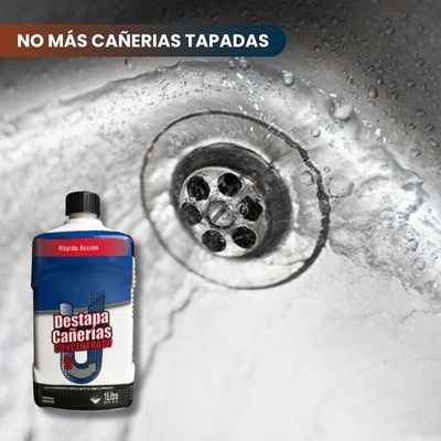 Destapa Fácil™ | Destapá y desinfecta en minutos