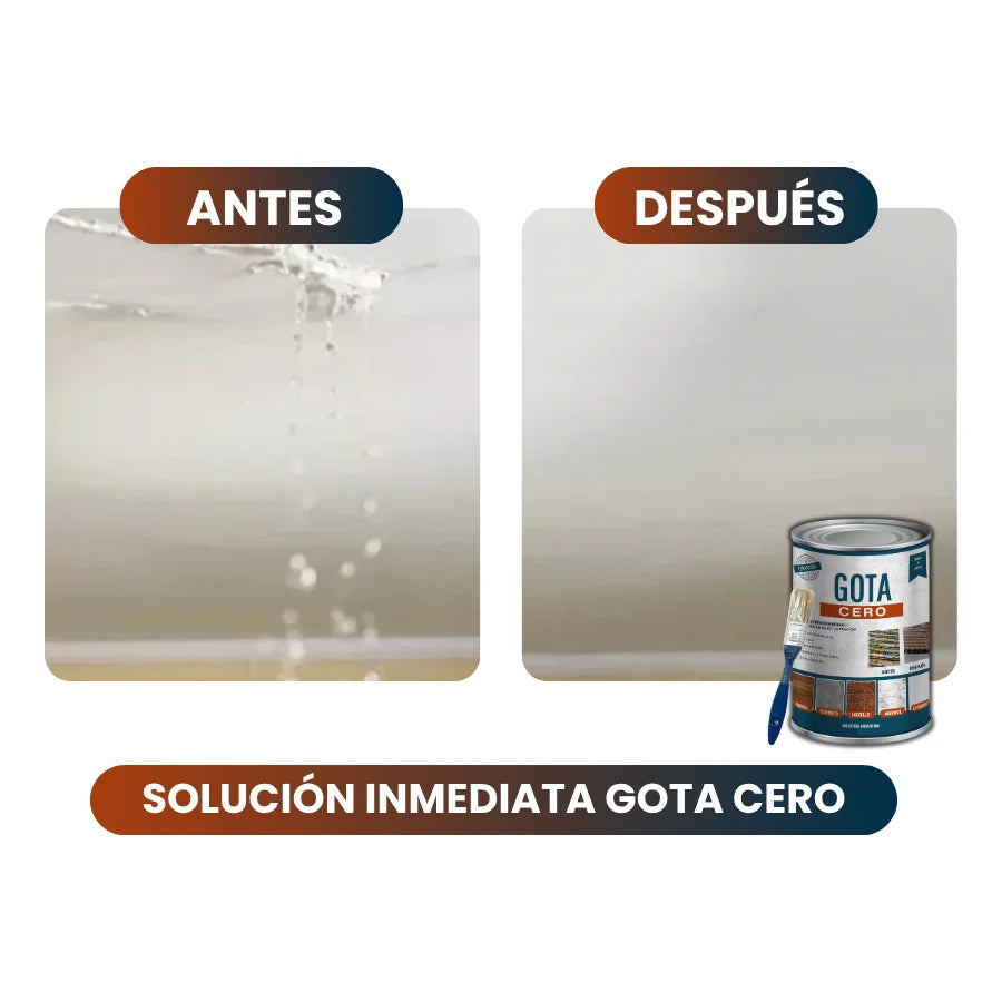 Gota Cero™ - Eliminá goteras y filtraciones en minutos