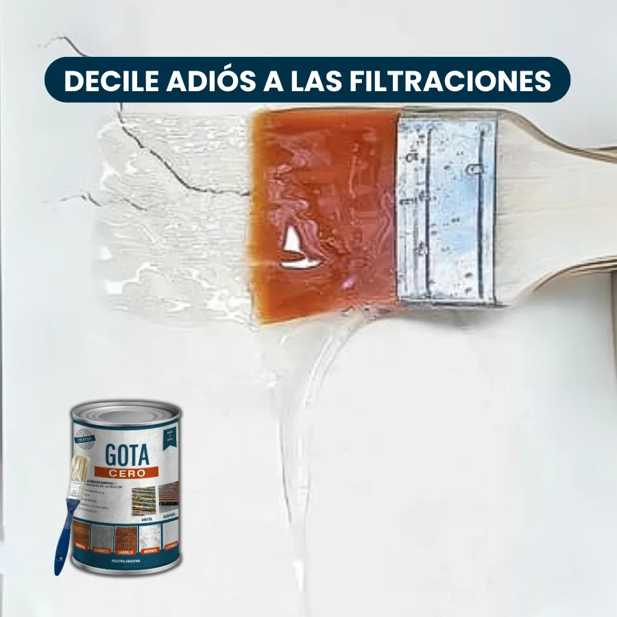 Gota Cero™ - Eliminá goteras y filtraciones en minutos