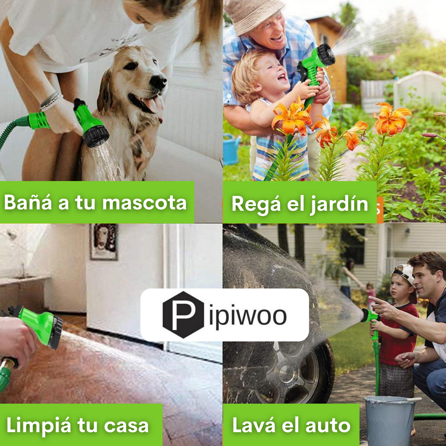 Manguera Aqua Hose 3000® 🏡 30 METROS