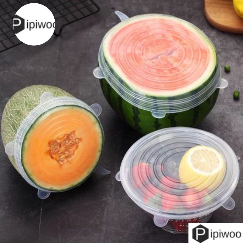 Tapas reutilizables - Kit x 6 Unidades