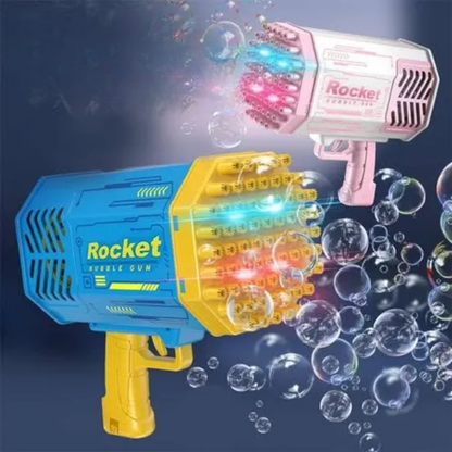 Pistola Bazooka Burbujas™ 2x1 🔥 | Diversión ilimitada para tus hijos