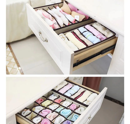 Set x4 Organizadores Ropa Interior Woo™ | Organizá tus cajones en minutos