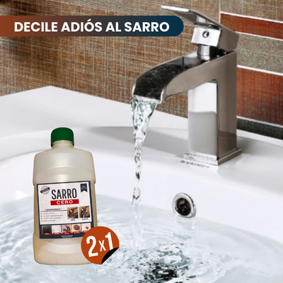 Sarro Cero™ x 500 ml - Paga 1 lleva 2 🔥| Eliminá manchas imposibles en minutos