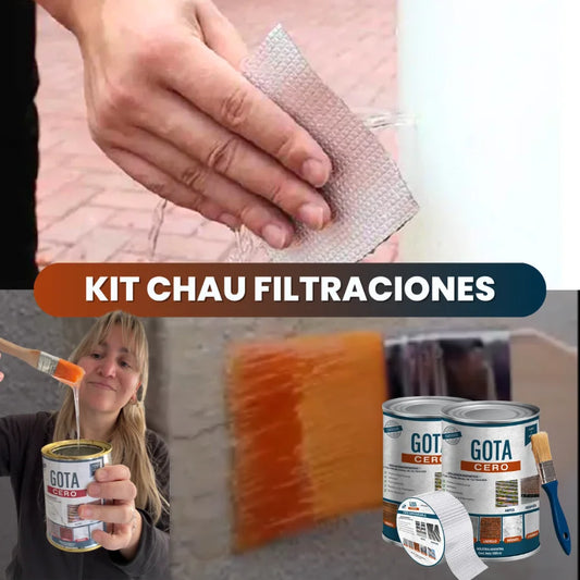 Kit Tapagoteras™ | Tapá goteras en interiores y exteriores en minutos