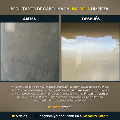 Kit Sarro Cero™ x 500 ml - 3x1 🔥| Eliminá manchas imposibles en minutos y previene la reaparición
