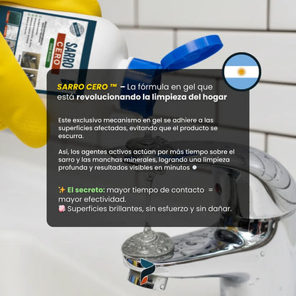 Kit Sarro Cero™ x 500 ml - 3x1 🔥| Eliminá manchas imposibles en minutos y previene la reaparición