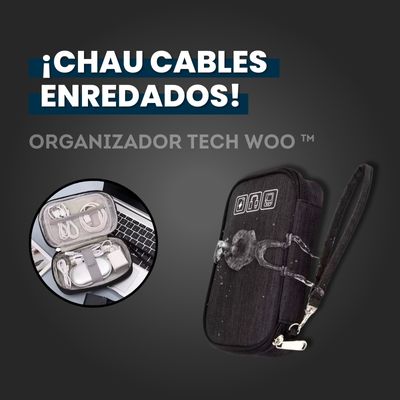 Organizador Tech Woo™ | Organiza tus cables