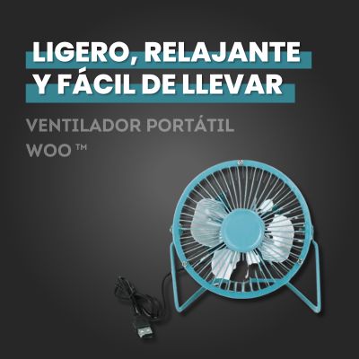 Ventilador Portátil Woo™