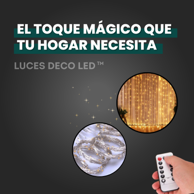 Luces Deco Led™ - Cortina 300 luces