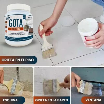 Gota Cero™ + Brocha 2x1🔥| Sellado y solución inmediata para tu hogar