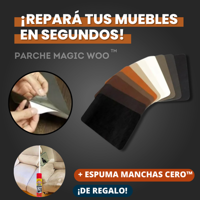 Parches Magic Woo™ + Manchas Cero™ | Renovación inmediata para tu casa