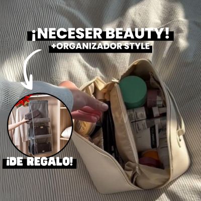 Neceser Beauty™ + Organizador Style™ para carteras GRATIS | Combo Día de la Madre 🎁