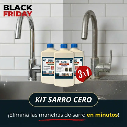 Kit Sarro Cero™ x 500 ml - 3x1 🔥| Eliminá manchas imposibles en minutos y previene la reaparición
