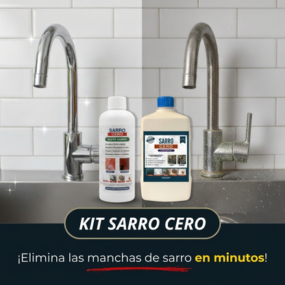 Kit Sarro Cero™ | Eliminá manchas imposibles en minutos y previene la reaparición