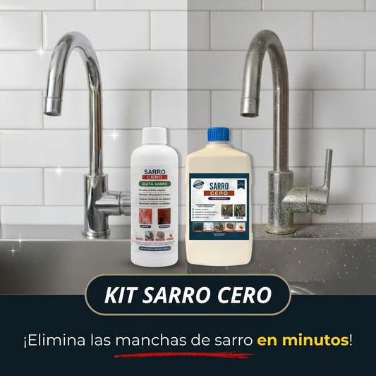 Kit Sarro Cero™ | Eliminá manchas imposibles en minutos y previene la reaparición