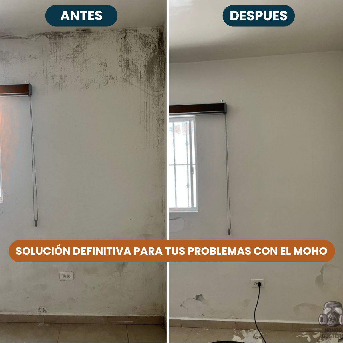 Kit anti-humedad™ - La solución definitiva contra la reaparición del moho y humedad.