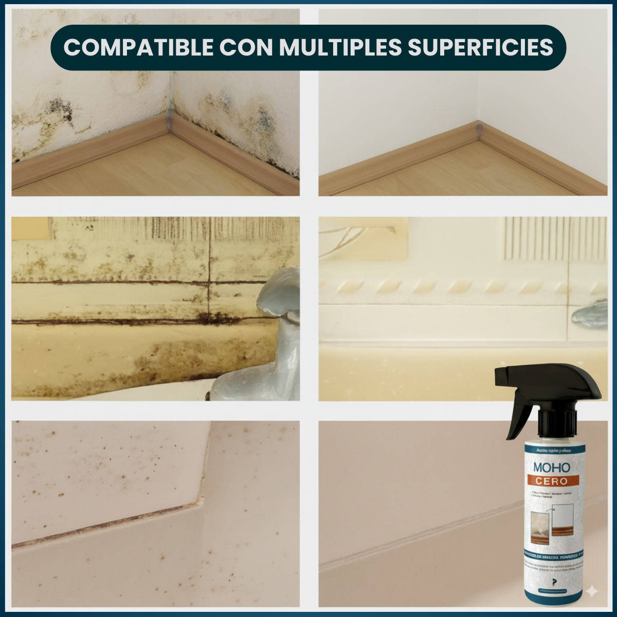 Kit anti-humedad™ - La solución definitiva contra la reaparición del moho y humedad.
